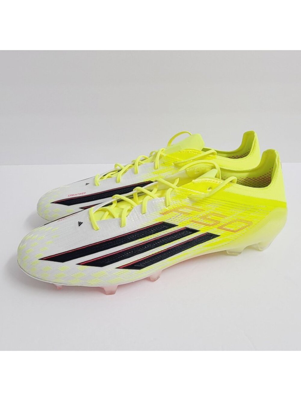 NEW Adidas F50 Elite FG Soccer Cleats JR6457 Size 11.5 Solar Yellow #1